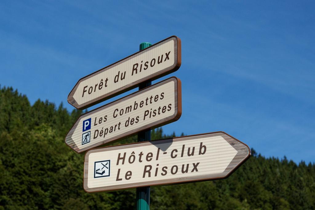 Hotel Club Le Risoux Bois-dʼAmont エクステリア 写真